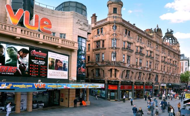 Vue Cinema in Leicester Square lucidwaters