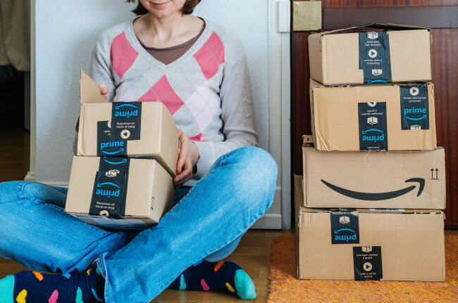 Amazon Prime Boxes shipping -