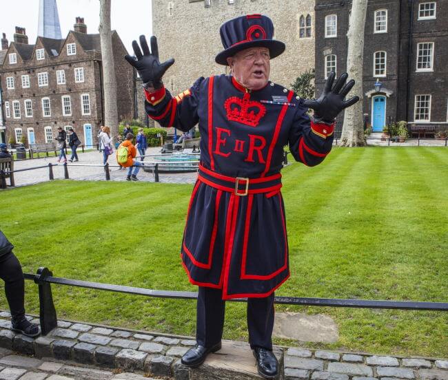 Yeoman at tower of London 