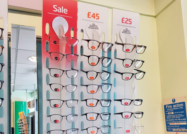 SpecSavers cheap glasses 