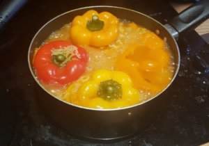 Stuffed peppers with rice recipe