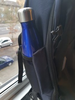 Water bottle pocket